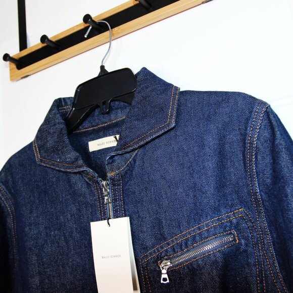 BNWT AW22 WALES BONNER MILES DENIM JACKET 48 - Picture 4 of 12